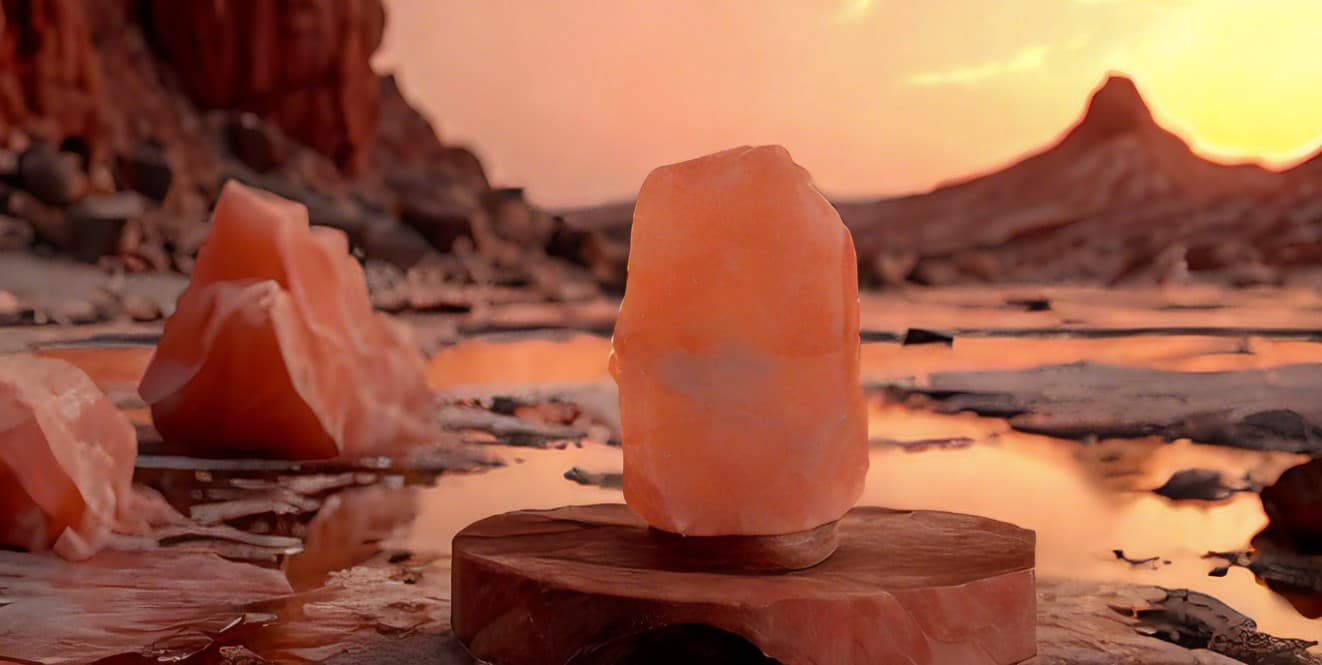 Naturally Formed Salt Crystals